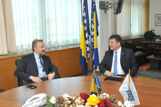 Predsjedavajući Doma naroda Parlamentarne skupštine Bosne i Hercegovine primio je danas ministra vanjskih poslova Republike Slovačke i predsjedavajućeg OSCE-a 